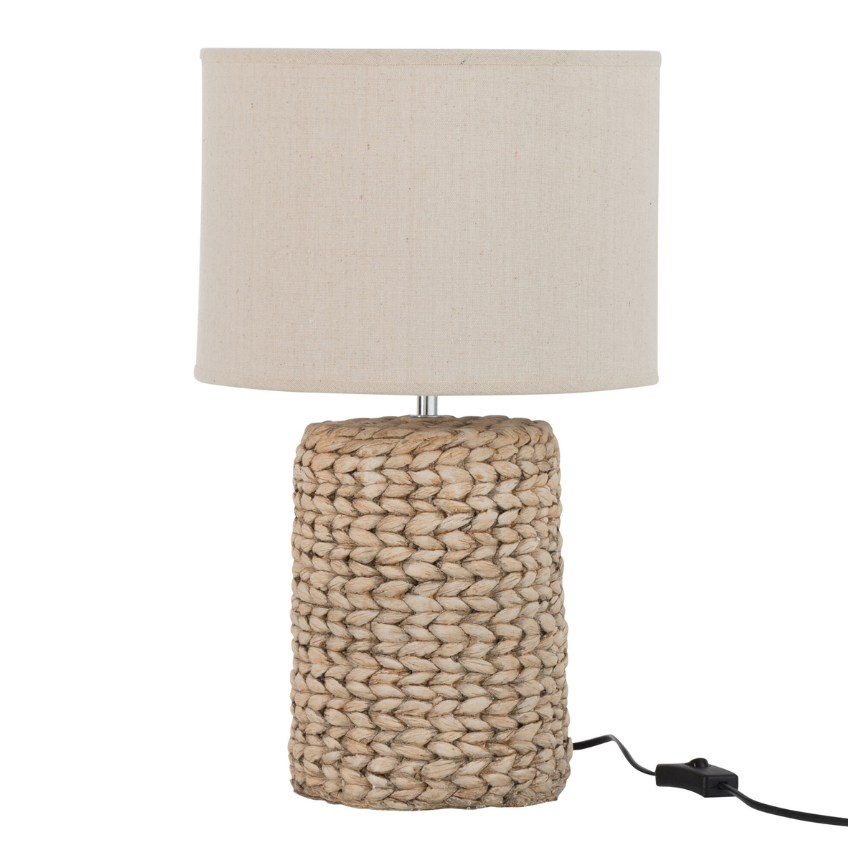 Béžová stolní lampa J-line Fott 47 cm