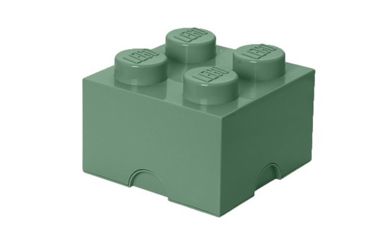 Zelený úložný box LEGO® Smart 25 x 25 cm